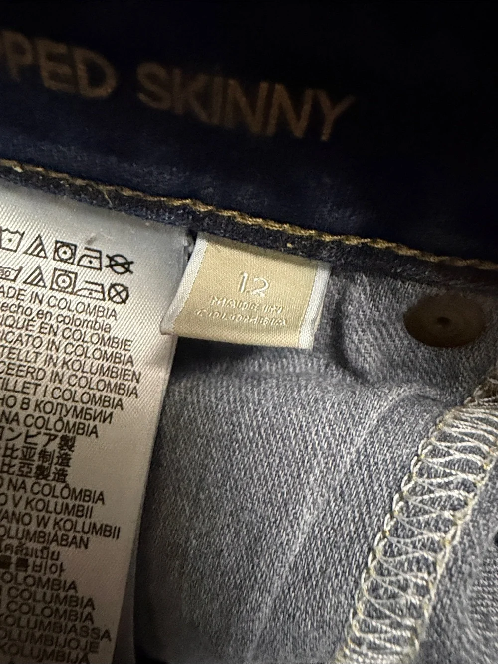 Michael Kors Izzy Cropped Skinny Stretch Jeans